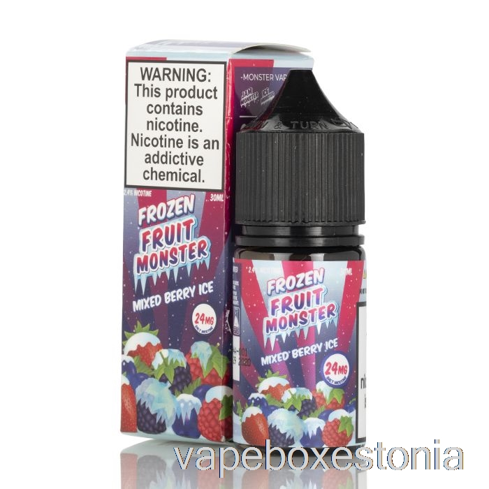 Vape Box Estonia Jää Segatud Marja - Külmutatud Puuvilja Koletissoolad - 30ml 24mg